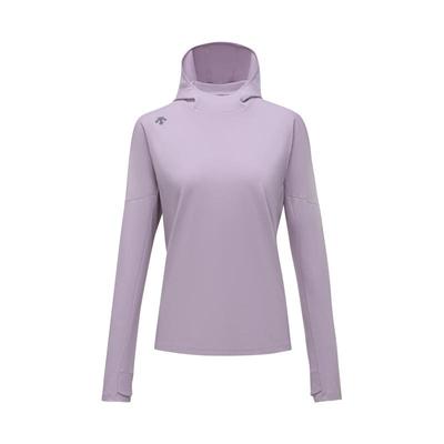 DESCENTE迪桑特WOMEN’S RUNNING系列吸湿速干防晒女士连帽卫衣