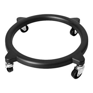 煤气罐底座煤气瓶移动托架万向轮带刹车液化气罐托盘橱柜煤气桶架