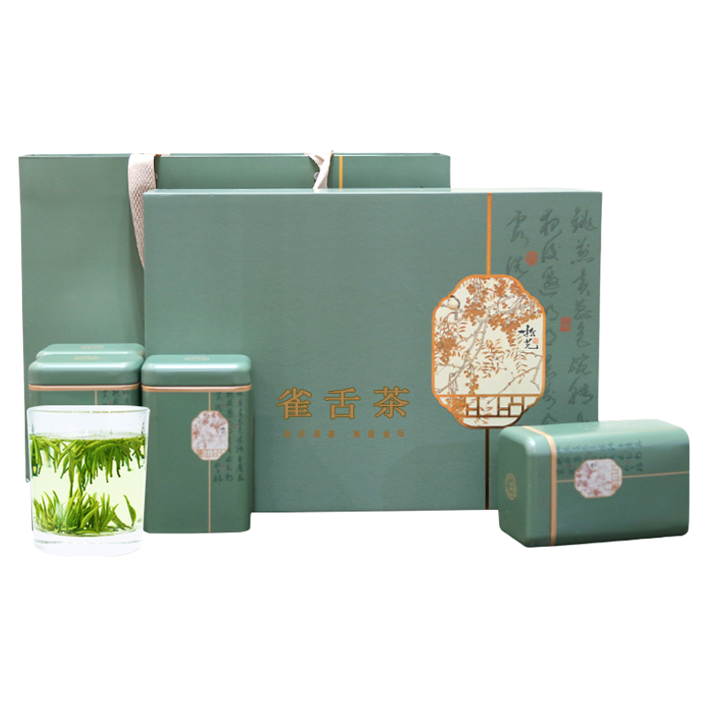 绿茶2026嫩芽雀舌礼盒装茶叶