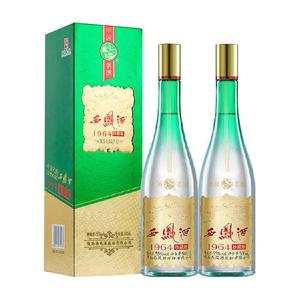 西凤白酒55度1964珍藏500ml*2瓶凤香型酒水高度白酒送礼