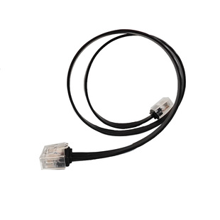 三泽六类扁网线 短体水晶头8芯千兆纯铜高速宽带路由线0.3/0.15米