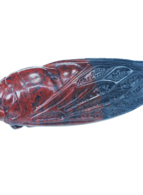 玉石玉蝉吊坠产地发货一鸣惊人