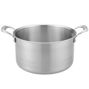 欧式意美特24cm不锈钢汤锅18-10医用316不锈钢一体成型炖锅煲粥锅