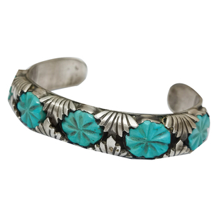 现货vintage古董925银手镯子中古墨西哥日本手工手链宝石孤品饰品