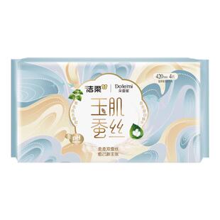 洁柔朵蕾蜜蚕丝蛋白卫生巾250mm日夜用轻薄透气防侧漏少女姨妈巾
