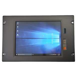 19寸上架式工业平板电脑/机柜安装i5-3317U无风扇XP/Ubuntu多485