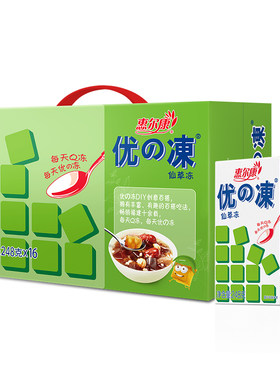 惠尔康优的冻仙草冻248g*16盒