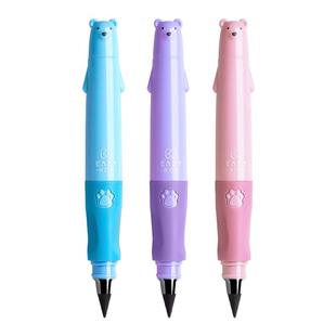 永恒铅笔小学生专用一年级自动铅笔无毒幼儿园初学者正姿铅笔写不完的永恒笔黑科技不用削免削铅笔学习用品73