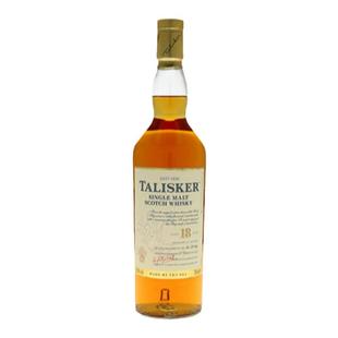 欧洲直邮talisker泰斯卡麦芽威士忌18年45.8%vol700ml英国礼盒装