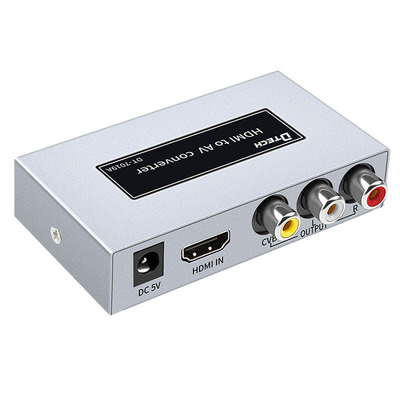 HDMI转AV老电视机网络机顶盒转换