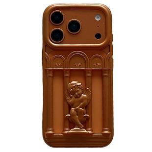 美式立体镂空罗马柱天使适用苹果iPhone17ProMax手机壳16pro新款15小众13情侣14promax硅胶17pro创意高级全包