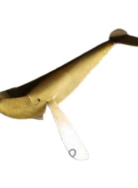 【王波波的杂货铺】日本Ren黄铜手工制空间吊饰飞鸟鲸