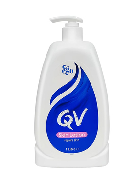 QV意高澳洲Ego保湿润肤霜身体乳液面霜成人浴后乳保湿滋润1L包装