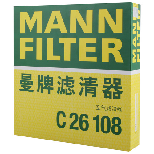 曼牌滤清器C26108空气格滤芯适用别克英朗雪佛兰科鲁兹