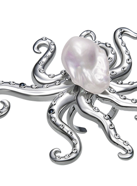 PEARLONA夸张戒指小众巴洛克饰品