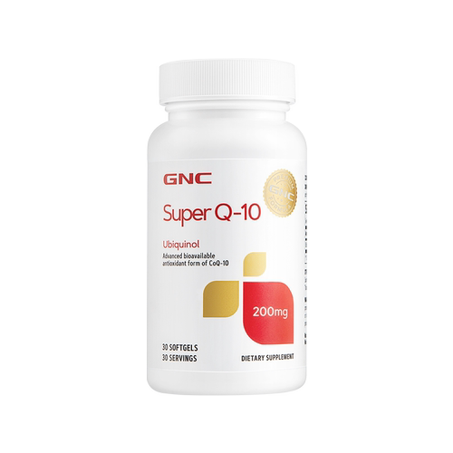 GNC健安喜辅酶q10还原型软胶囊熬夜护心备孕官方旗舰店正品200mg