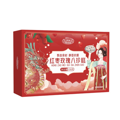 红枣玫瑰八珍糕手工制作达麦臣