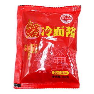 东北小子 烤冷面专用酱100g/袋 酸甜微辣韩式口味烧烤酱