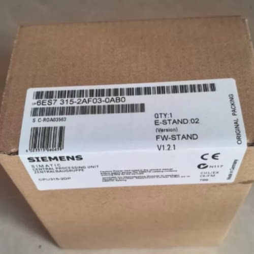 议价6ES7315-2AF03-0AB0 6ES73152AF030AB0 S7-300 CPU 315-2DP西