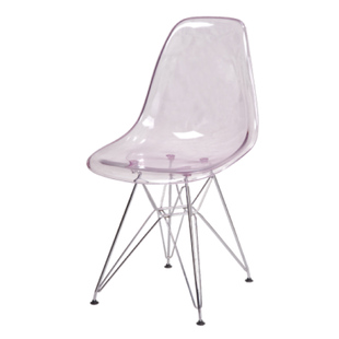 初森家具Eames DSR Chair小伊姆斯椅简约钢脚塑料餐椅布艺椅子