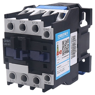 正泰交流接触器单相三相CJX2-3210 3201 24V 36V 110V 220V 380V