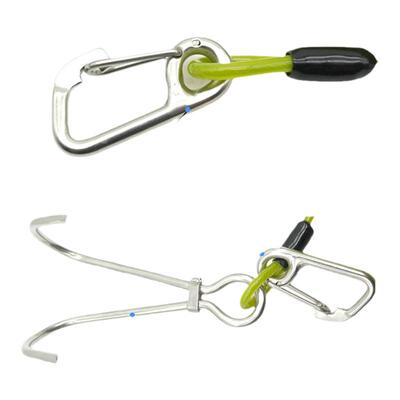 潜水双头流钩316不锈钢安全绳