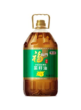 福临门非转基因菜籽油5L