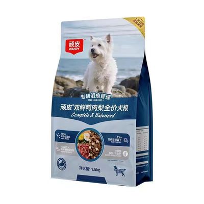 顽皮全价双鲜鸭肉梨犬粮