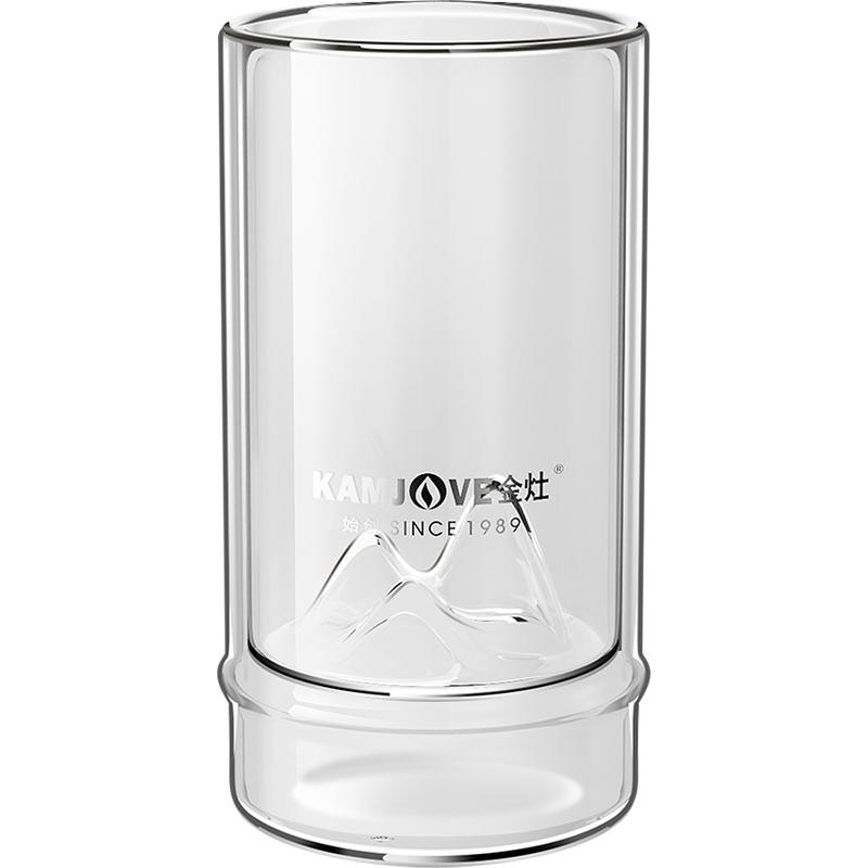 金灶双层耐高温玻璃杯