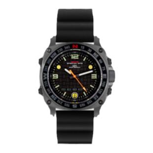 MTM沉默者黑盘男士手表抗刮蓝宝石石英机芯电磁无线充电手表