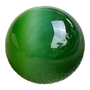 精选和田玉碧玉猫眼散珠diy和田玉配隔珠单颗圆珠多宝手链串配珠