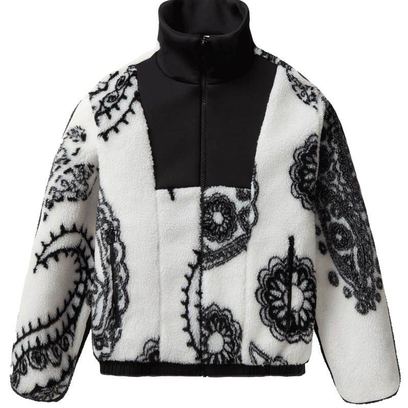 波司登鹅绒羽绒服仿羊羔绒立领