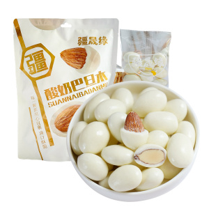 疆晟缘新疆特产酸奶巴旦木仁坚果巴达木网红休闲零食休闲小吃食品