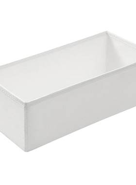 留存道可水洗格子布艺收纳盒