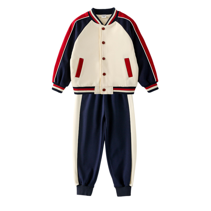 幼儿园园服春秋款运动会开幕式服装一年级班服小学生校服纯棉夏季