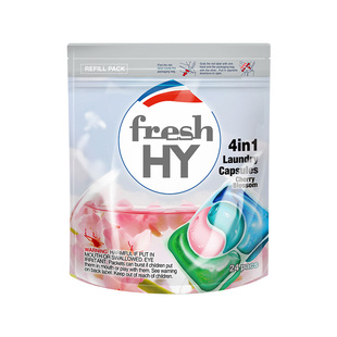 【下拉领淘金币补贴】菁华freshHY洗衣凝珠清可新留香凝珠除菌螨