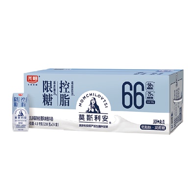 光明莫斯利安控卡低脂无糖酸奶