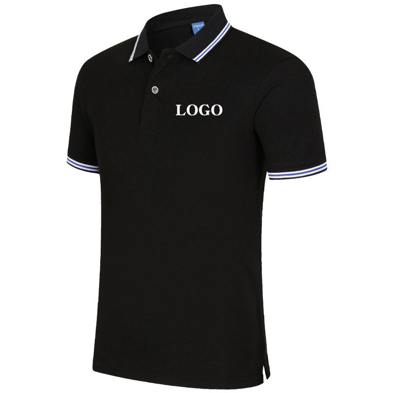 公司工作服定制夏季polo衫短袖印logo字装修装饰工衣企业厂服刺绣