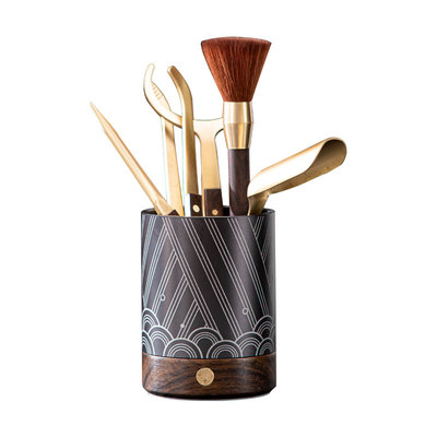 茶道六君子套装家用竹茶针茶夹