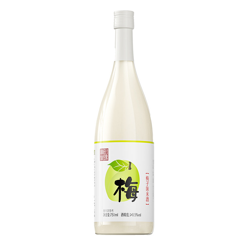 【所有女生的衣橱直播间】唐时皇瑰柚子味米露0.5度西安米酒750ml