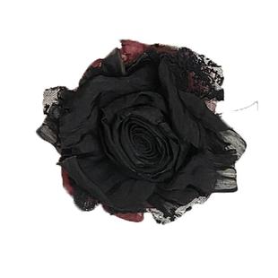 TeNg手作干枯烧毁玫瑰花颈带暗黑系个性颈饰项链choker系脖颈花