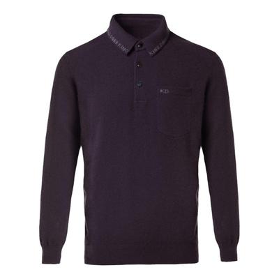 鹿王羊绒衫男士时尚百搭