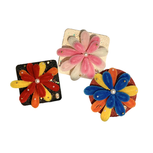 2026新年手工礼物氛围感旋转烟花DIY扭扭棒材料包全套磁吸冰箱贴