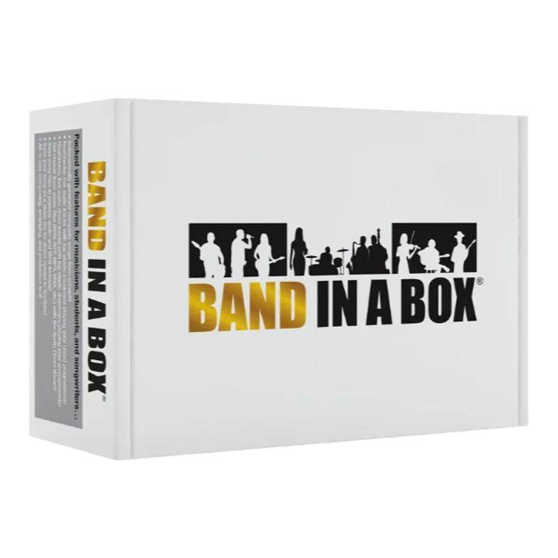 Band in a box 2025 MAC无损固态盒装移动硬盘正版AI自动编曲中文
