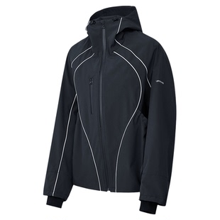 【防风防泼水】UPONPRO2026春新款户外反光条软壳高领防护外套