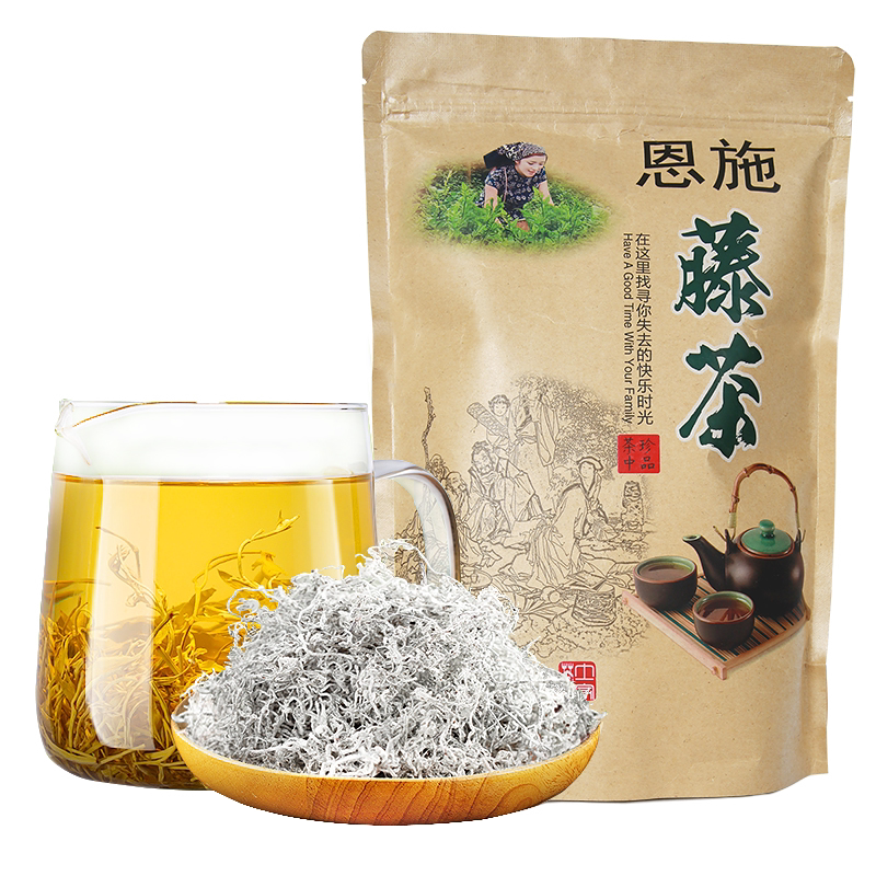 恩施藤茶土家莓茶嫩芽湖北富硒芽尖来凤藤茶龙须正品2026年新茶