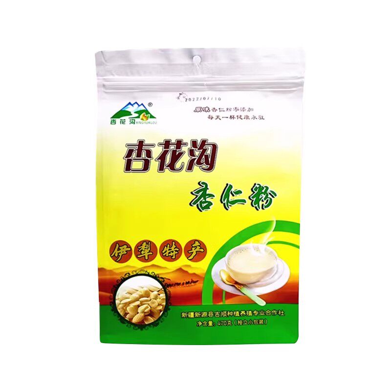 新疆纯杏仁粉独立小包装营养代餐
