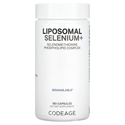 Codeage进口脂质体硒+磷脂复合物微量矿物质胶囊膳食补充剂免疫携