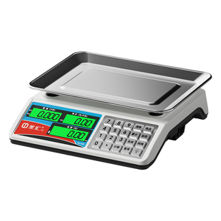 德国新款商用电子秤30kg公斤水果蔬菜市场超市专用计价称重精准秤