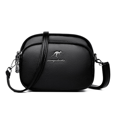 真皮单肩斜挎包时尚小包包